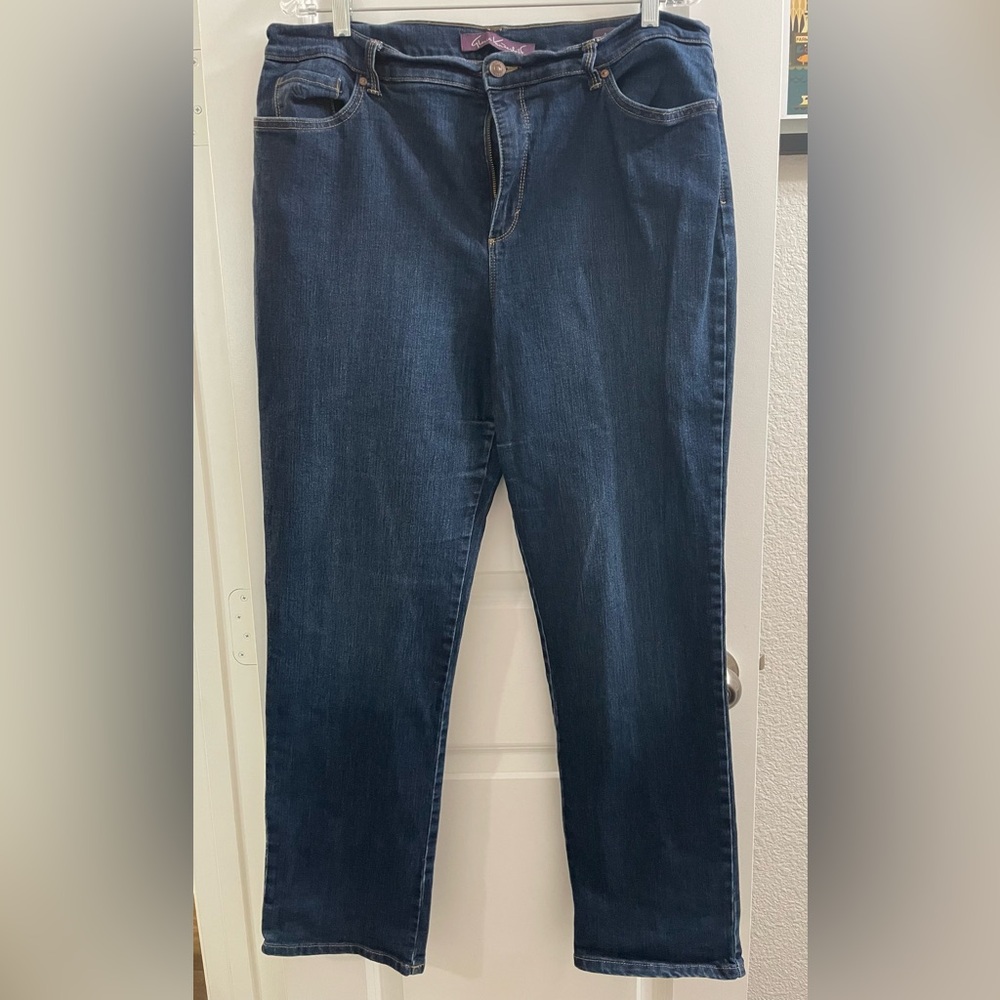Gloria Vanderbilt Dark Indigo Skinny Leg Jeans